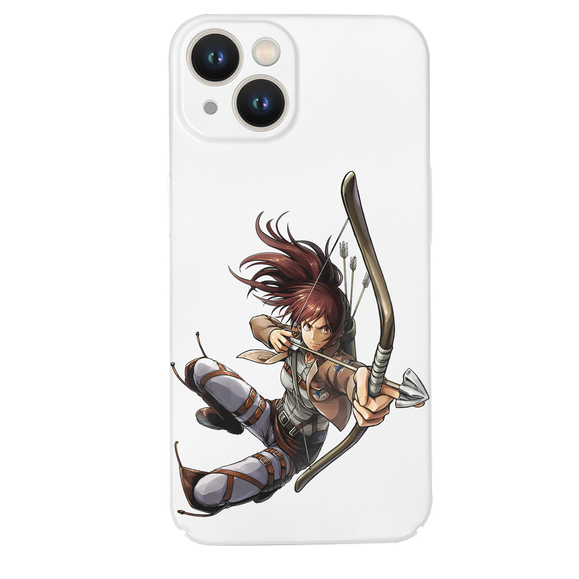 （画像用） 進撃の巨人 サシャ·ブラウス Attack on Titan Sasha Blaus 【iPhone 14シリーズ対応】ハードケース